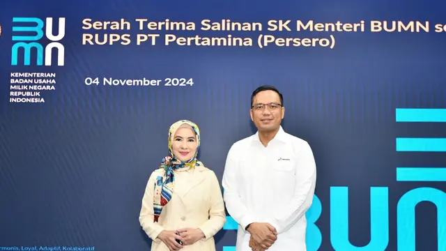 simon aloysius jadi dirut pertamina