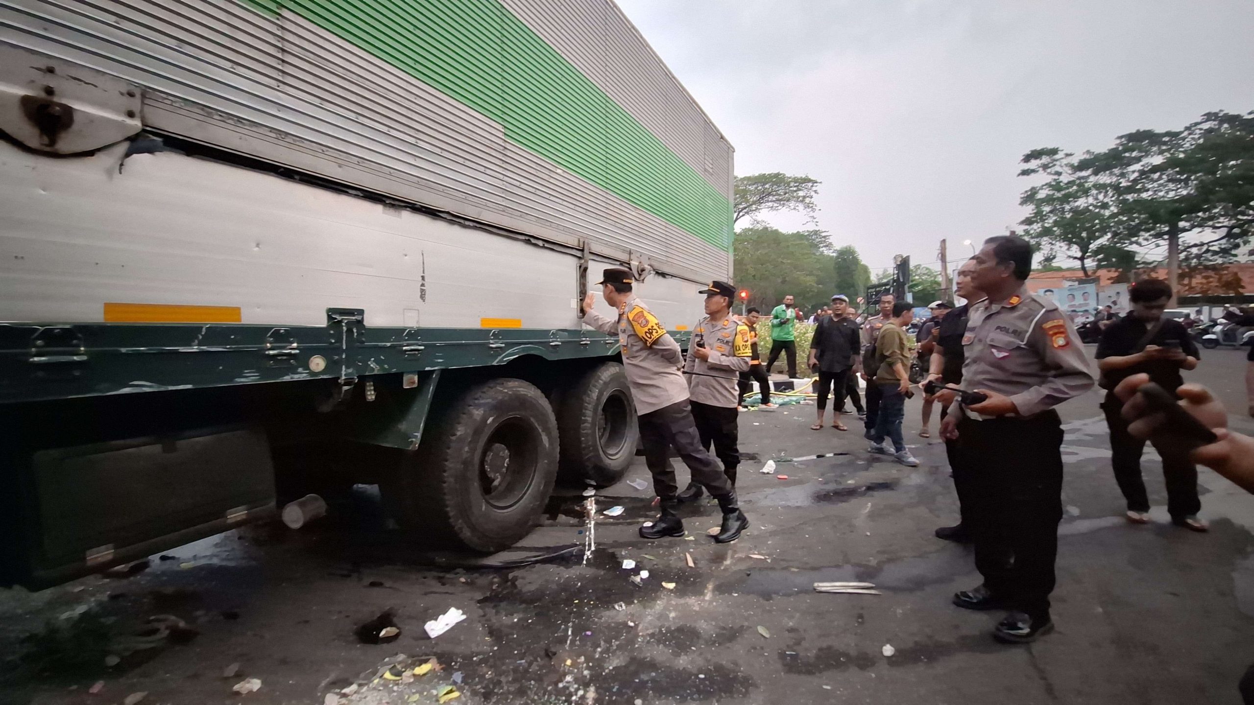 Supir Truk Kontainer Penabrak Warga di Tangerang Positif Narkoba