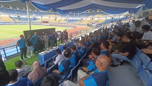 Persib Bandung Gelar Syukuran di GBLA