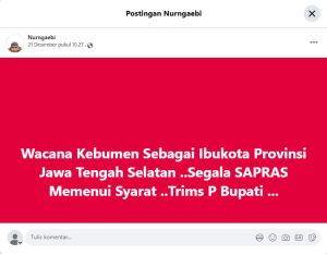 Ibu Kota Provinsi Jawa Selatan