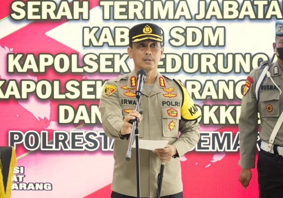 Kapolrestabes Semarang Kombes Pol Irwan Anwar