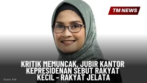 Kritik Memuncak, Jubir Kantor Kepresidenan Sebut R-Cover