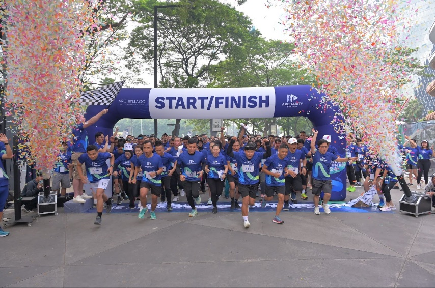 Archipelago Suses Gelar Archarity Run 2024