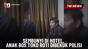 Sembunyi di Hotel, Anak Bos Toko Roti Dibekuk Poli-Cover