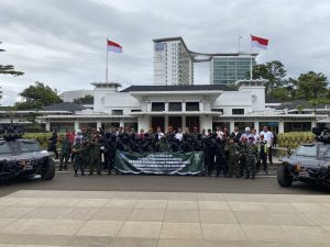 Siap Jinakan Bom Kopasgat TNI AU Gelar Latihan di Balai Kota Bandung