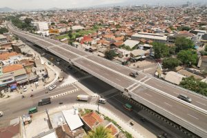 Selama Nataru Flyover Kota Bandung Dibuka dengan Pengamanan Ketat