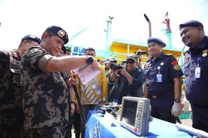 Tiga Kapal Berbendera Asing Ditangkap