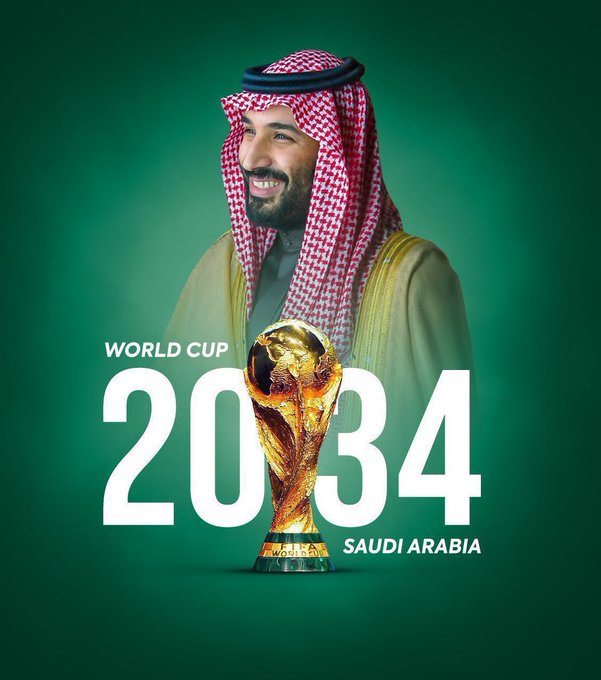 Arab Saudi Terpilih Jadi Tuan Rumah Piala Dunia 2034