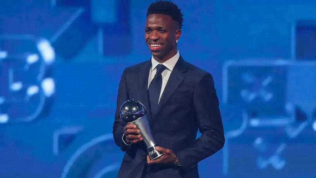 Vinicius Junior Raih Penghargaan FIFA The Best Men's Player 2024