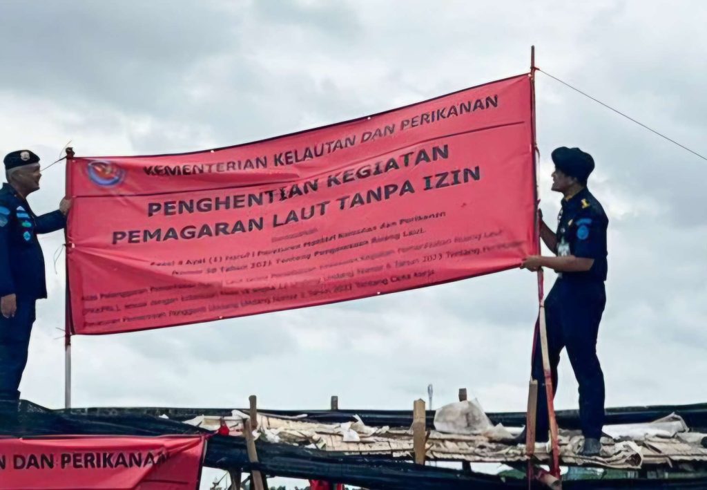 KKP Kantongi Oknum Terlibat Pagar Laut Tangerang