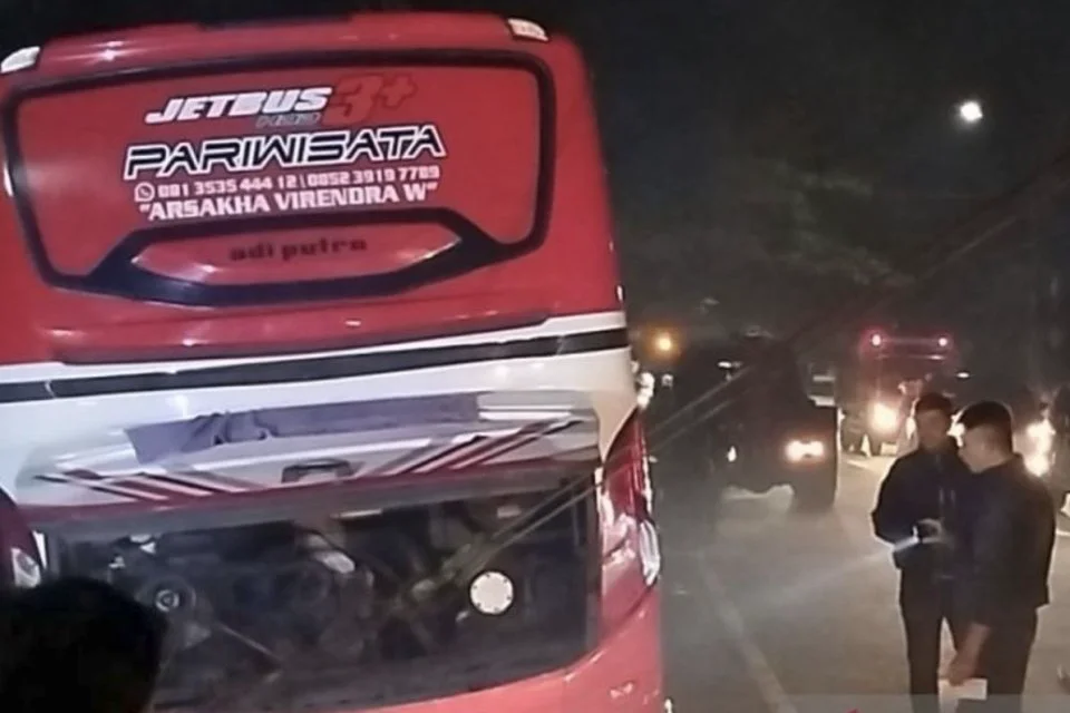 Kecelakaan Bus Pariwisata Kota Batu