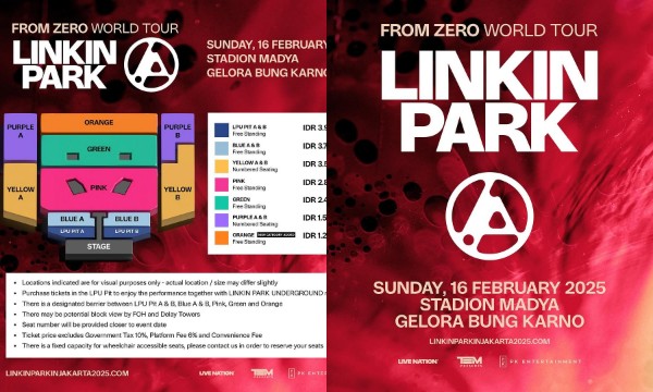 Konser Linkin Park Jakarta