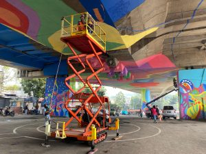 Mural Kolong Jembatan Pasupati