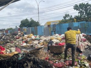 Sampah Pasar Caringin Kota Bandung