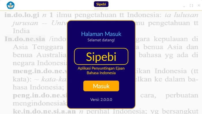 Aplikasi Sipebi