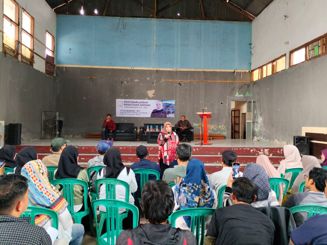 Euis Ida Wartiah Gelar Sosper Desa Wisata di Limbangan Garut