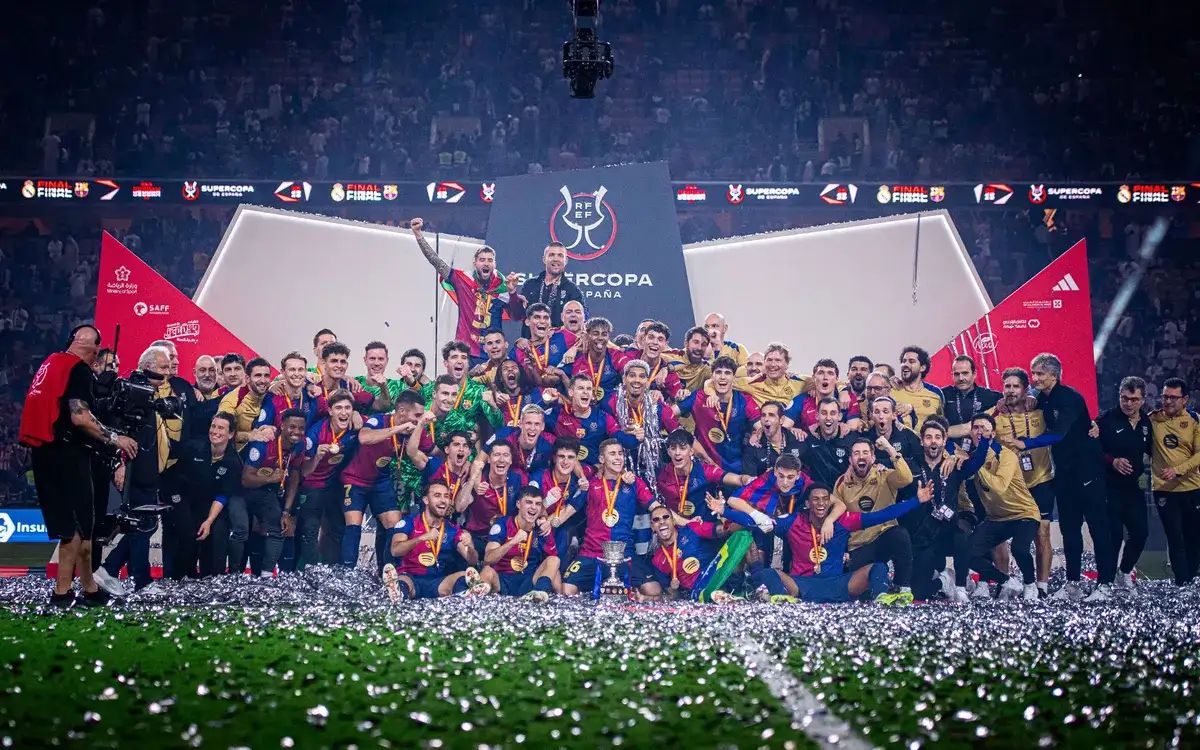 Barcelona Juara Piala Super Spanyol