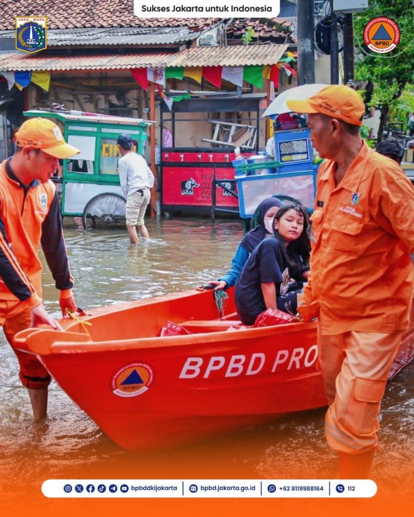 BPBD DKI Jakarta Ungkap 1.810 Kejadian Bencana Sepanjang 2024