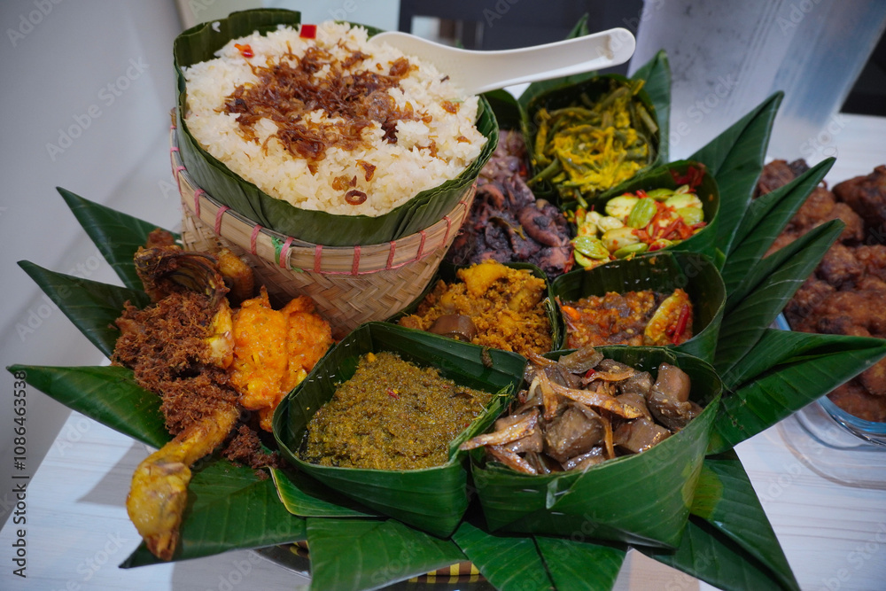 nasi timbel bandung