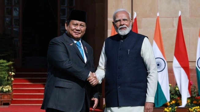 prabowo kunjungi india