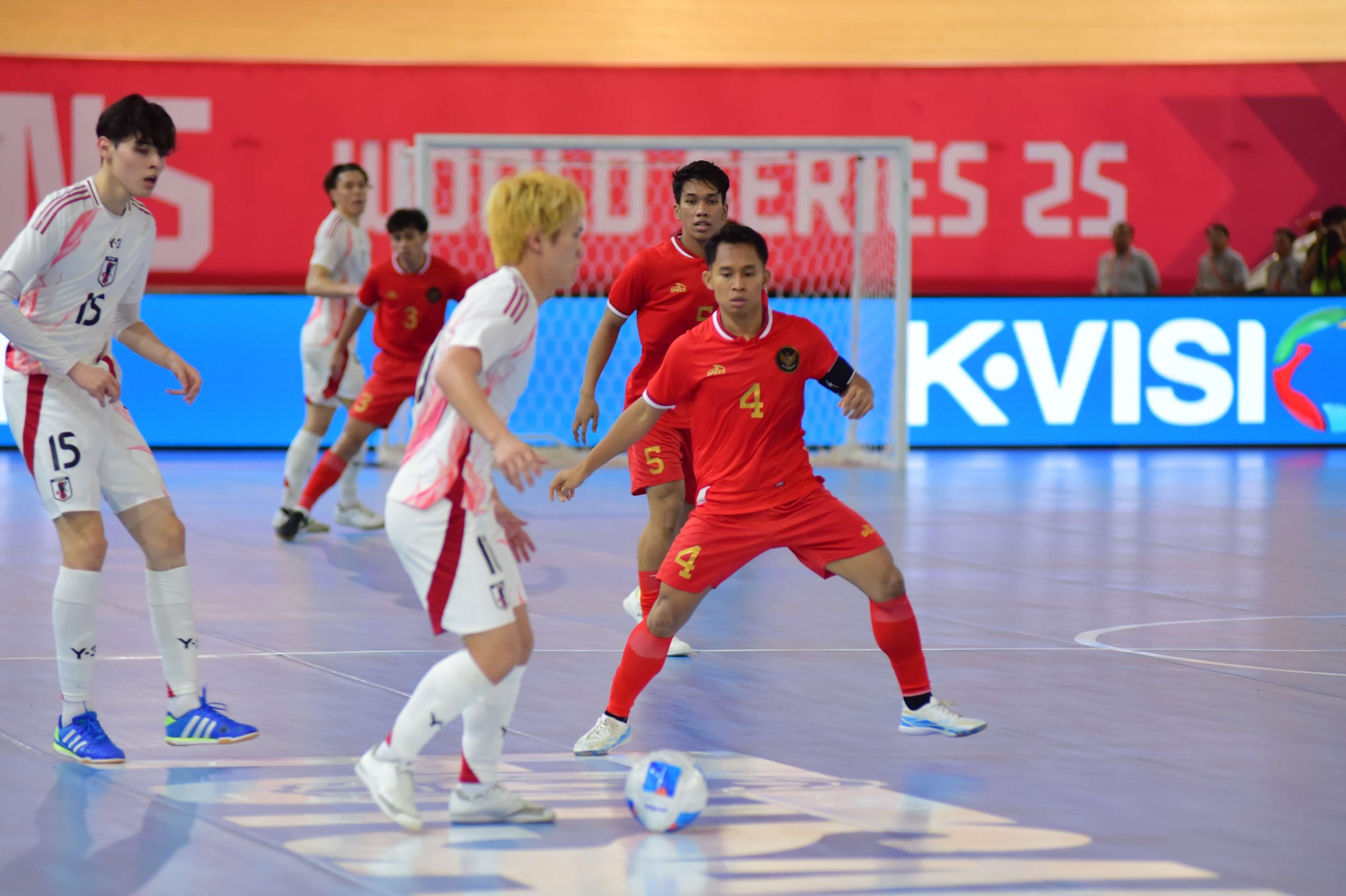 Timnas Futsal Indonesia Taklukkan Jepang 1-0 di 4NWS 2025