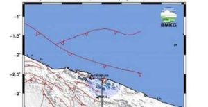 Gempa Berkekuatan Guncang Jayapura