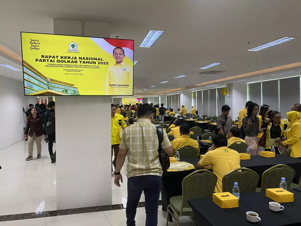 Golkar Gelar Pembukaan Rakernas 2025 Hari Ini