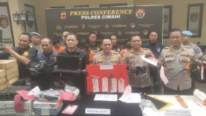 Komplotan Perampok Alfamart dibekuk Polres Cimahi