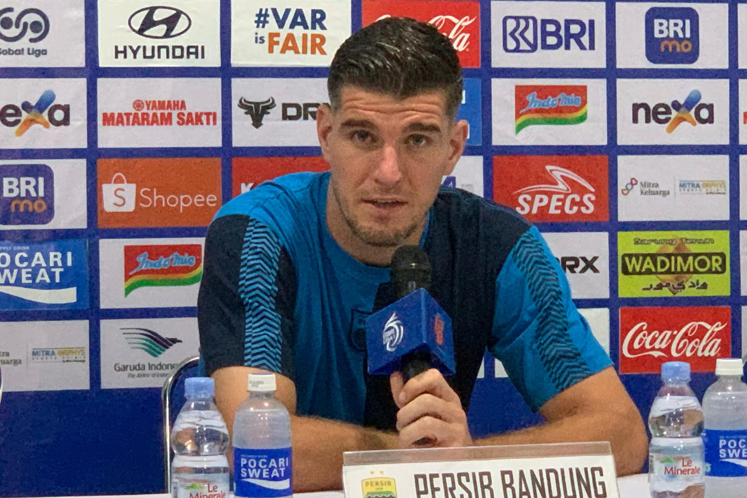 Persib Tetap Fokus Hadapi Persita, Nick Kuipers: Kami Ingin Menang di Setiap Pertandingan 