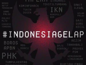 Aksi lanjutan Indonesia Gelap