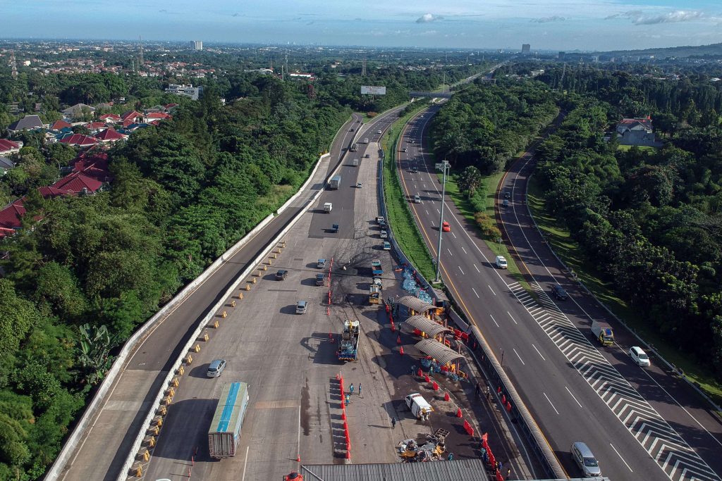 Kecelakaan Gerbang Tol Ciawi