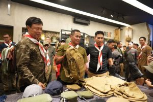 Grand Opening Toko EIGER TAC di Jalan Sumatera Kota Bandung Dihadiri Pejabat TNI dan Polri