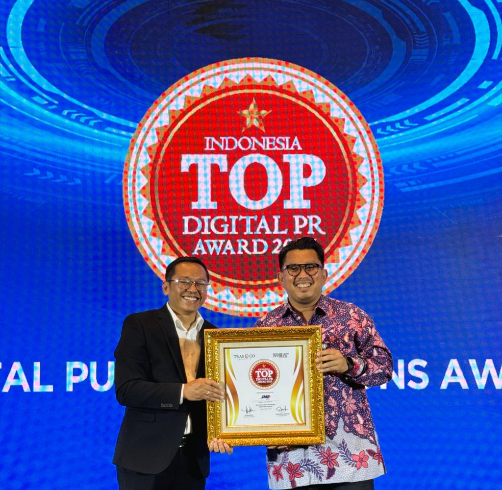 JNE Raih TOP Digital PR Award 2025