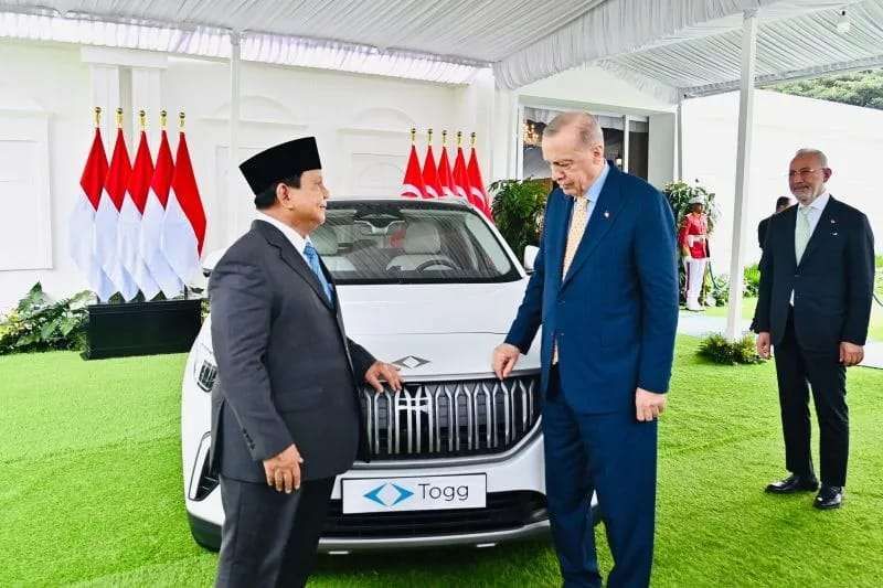 Togg T10X Hadiah Erdogan untuk Prabowo