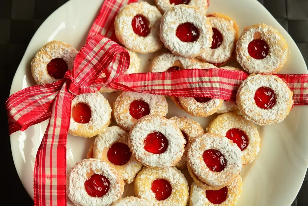 Almond Thumbprint Cookies