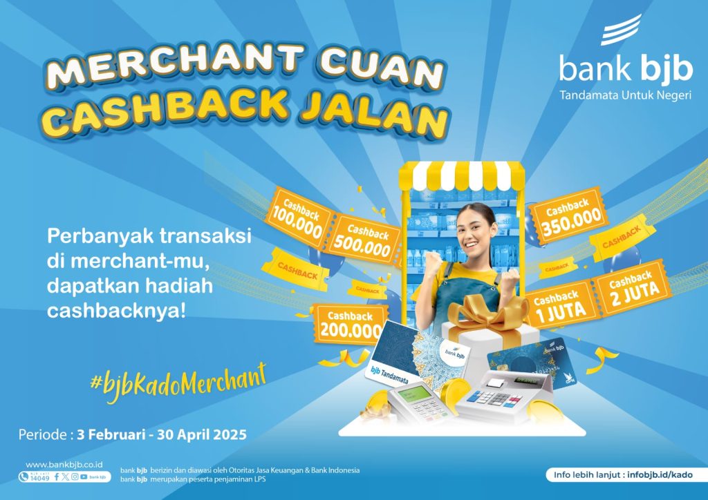 bank bjb Hadirkan bjb Kado Merchant untuk Dukung Mitra Usaha