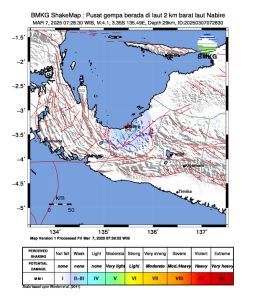 Gempa guncang Nabire