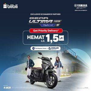 Order Online Dibuka Dapatkan Gear Ultima Motor Kuat