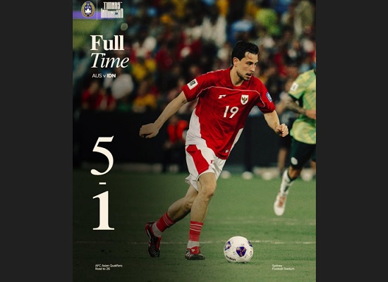 australia vs indonesia skor