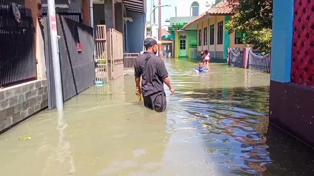 Banjir di Rancabolang Tak Kunjung Surut