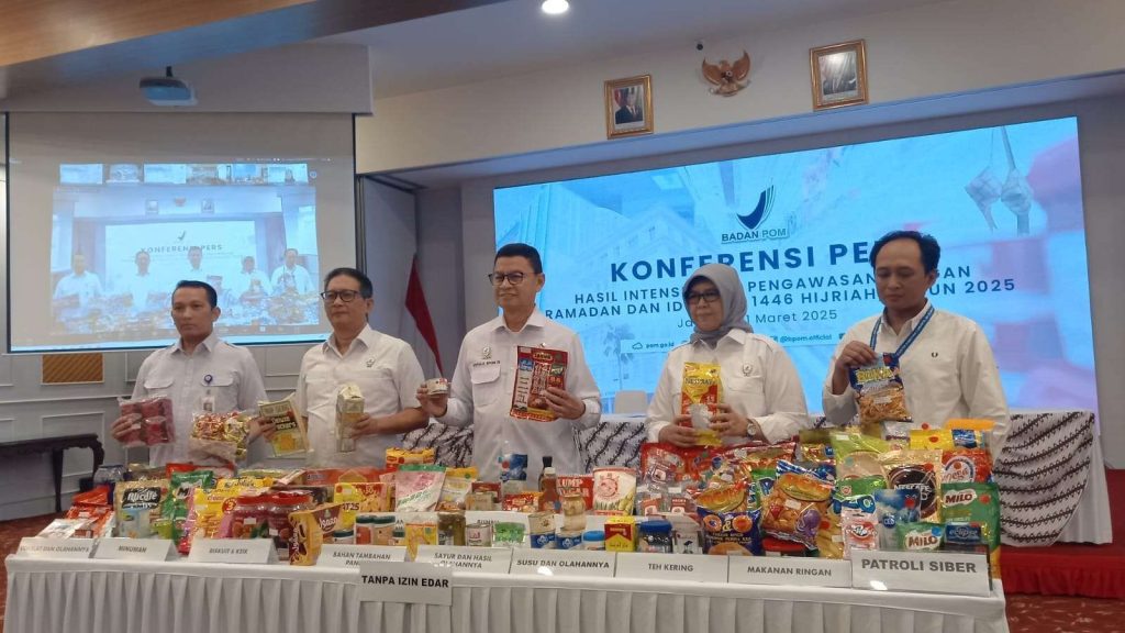 Jamin Keamanan Konsumen, BPOM Awasi Peredaran Pangan