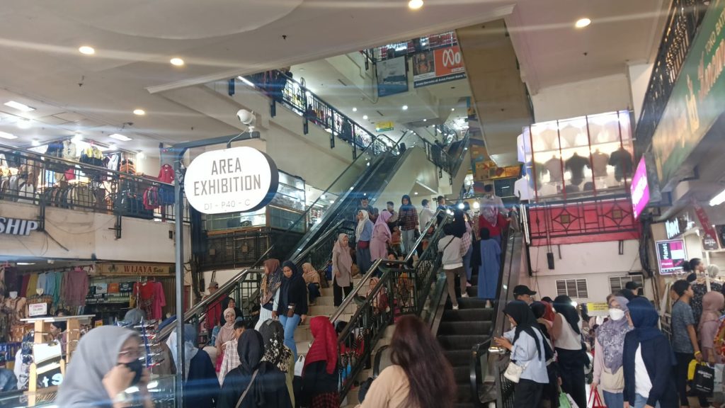 H-5 Jelang Idulfitri, Kunjungan ke Pasar Baru Kota Bandung Turun Drastis