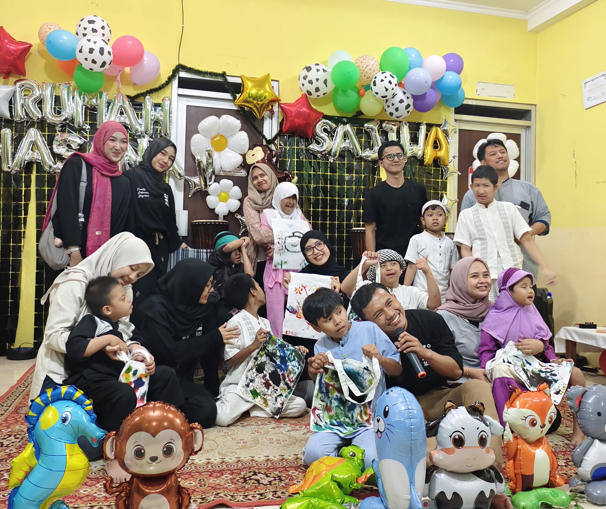 Sajiwa Foundation Gelar Kegiatan Inklusi Disabilitas Bersama Rumah Hasana