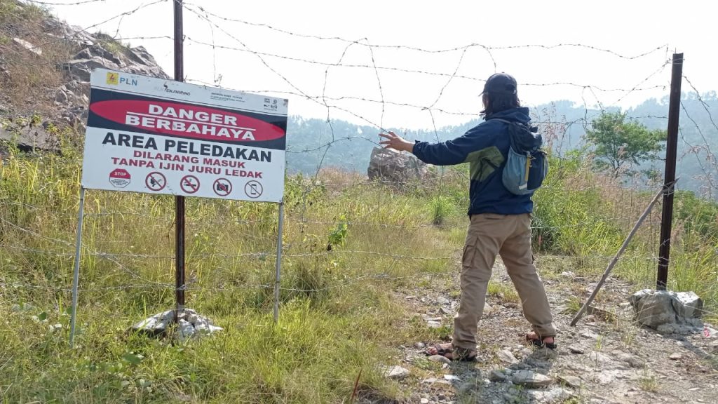Warga Bandung Barat Tercemar Debu PSN Upper Cisokan