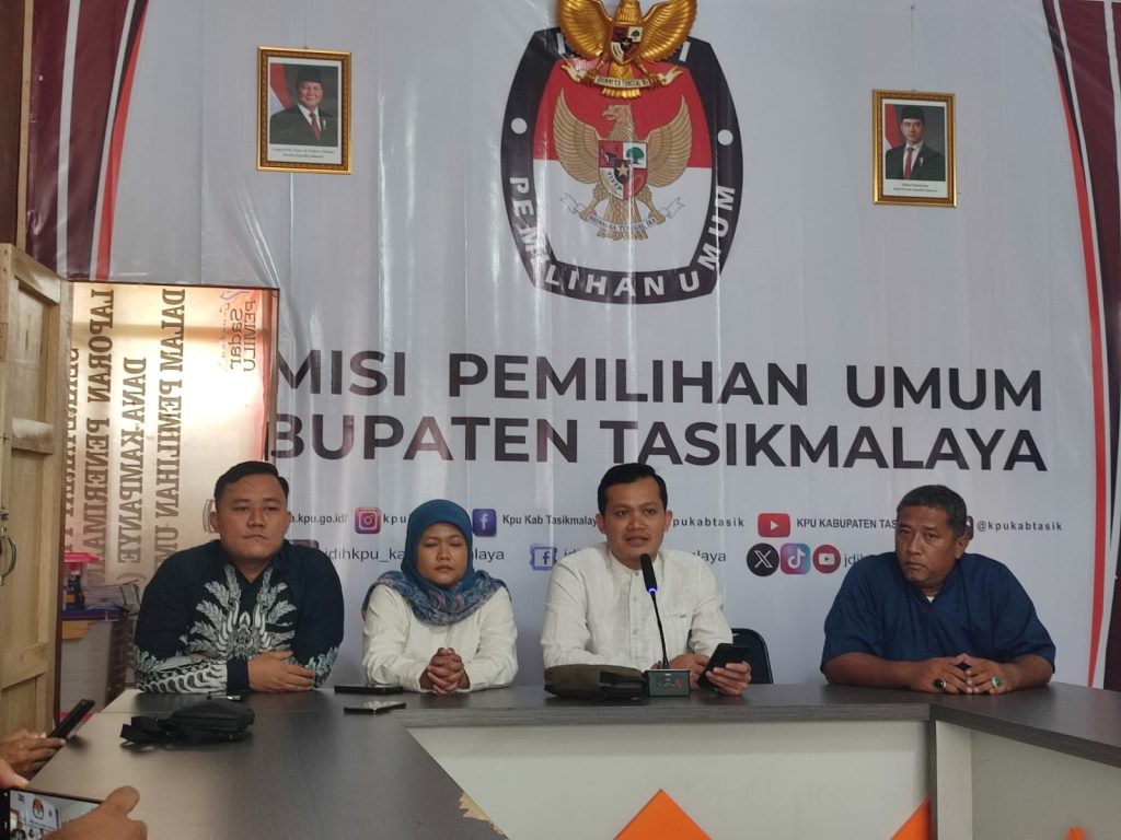 Meski Alami Penurunan Partisipasi Pemilih, KPU Kabupaten Tasikmalaya Sebut PSU Berjalan Lancar
