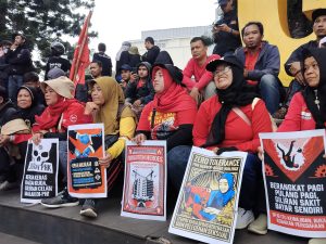 Hari Buruh, SPSI Tuntut Pemkot Bandung Segera Realisasikan Amanat Perda Nomor 4 Tahun 2018