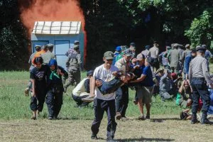 Simulasi Bencana Wujudkan Kolaborasi dan Ketangguhan Warga