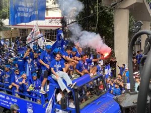 Begini Arus Lalu Lintas saat Pawai Persib Juara