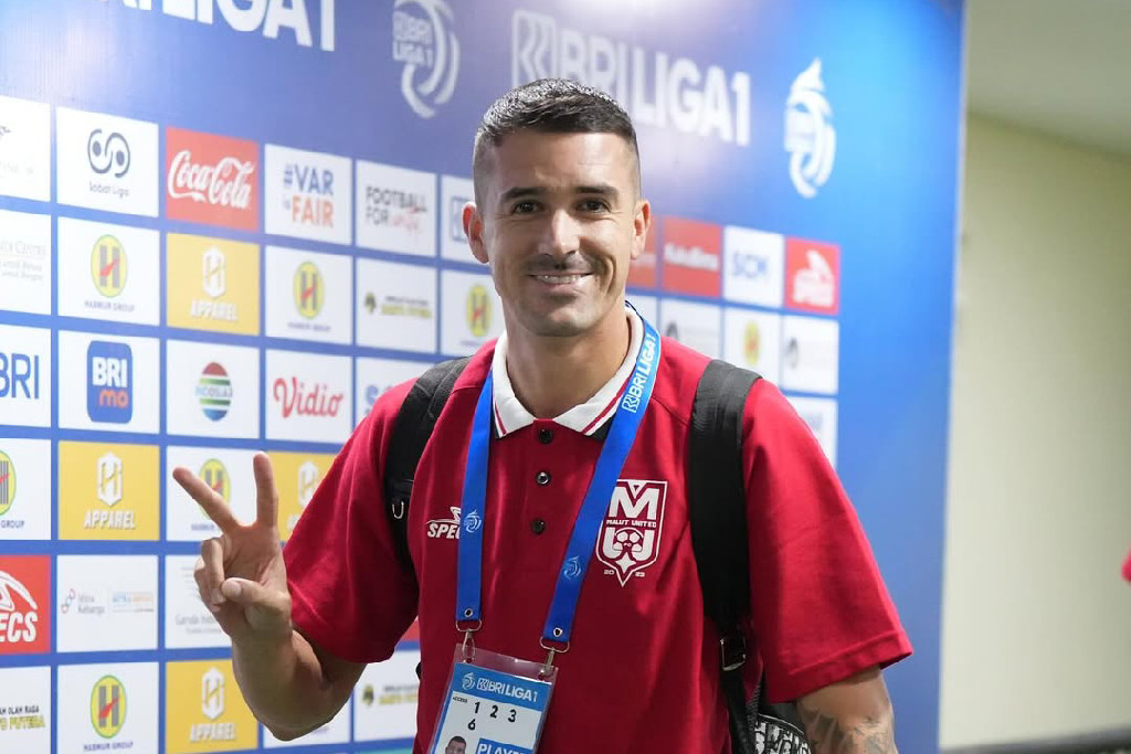Malut United Ingin Jegal Laju Persib, Checu Meneses Ingin Finish di Papan Atas Klasemen Akhir Liga 1