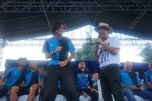 Umuh Muchtar Ajak Tim Persib Merayakan Gelar Juara Liga 1 di Tanjungsari
